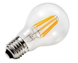 630lm 6W Dimmable LED Filament Bulb Globe Shaped Led Light Bulbs For Bedroom