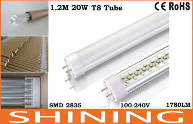 120cm T8 LED Tube Light 20watt 1780Lm For Indoor Illumination