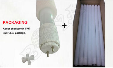 High Efficiency 18W G13 LED Glass Tube 4 Foot T8 LED Tube Light With 300 View Angle