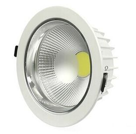 COB 30W 2700lm RA 80 3000K LED Recessed Downlights With 120 Degrees Beam Angle