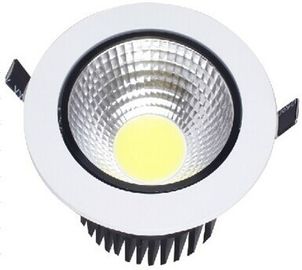 COB Epistar 450LM 6000K Round Recessed Led Downlights 5W for Commercial Space