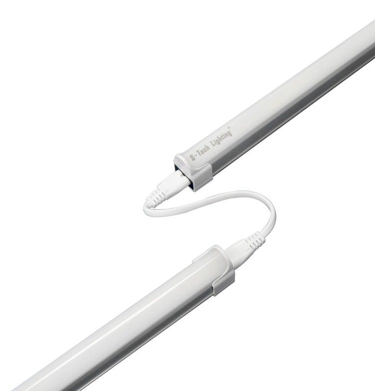 Aluminum Alloy / PC 4ft T5 LED Tube Light , SMD LED T5 tubes for home lighting