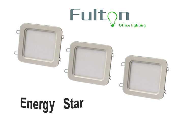 12W 980lLm Square LED Recessed Slim Downlight With CE ROHS And 3 Years Warranty
