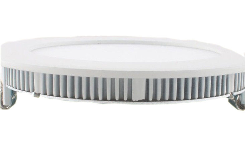 Round 6 Inch 12W SMD LED Flat Panel Lighting fixture cold white Ф180*11mm
