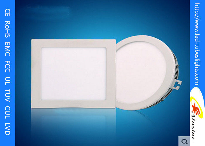 50W 2835 SMD LED Flat Panel Ceiling Lights Round , 600x600 LED Panel ALS-CEI12-08