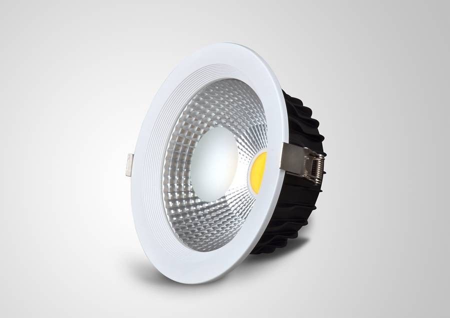 10Watt LED Downlights For Meeting Room Ra 80 IP45 Warm White Adjustable Dimmable