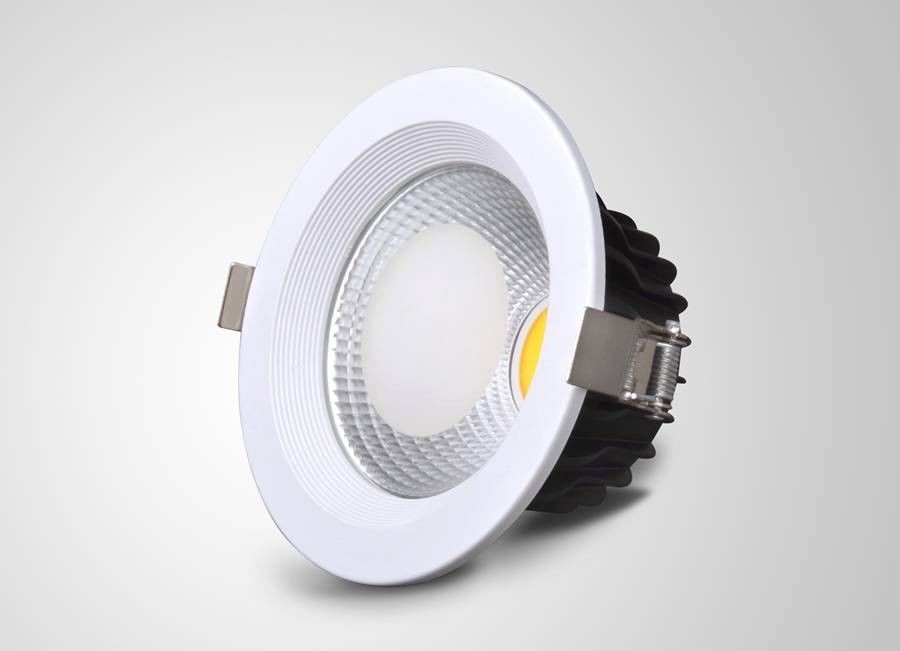 High Power Ultra-thin Die-casting 30 W  LED Recessed Downlights Ra 80 Warm White Adjustable Dimmable