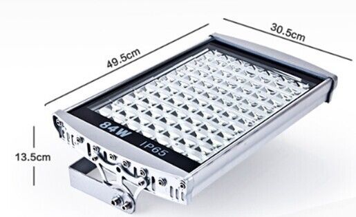Cool White 84W 24V Bridgelux / Cree decorative street lighting for Tunnel
